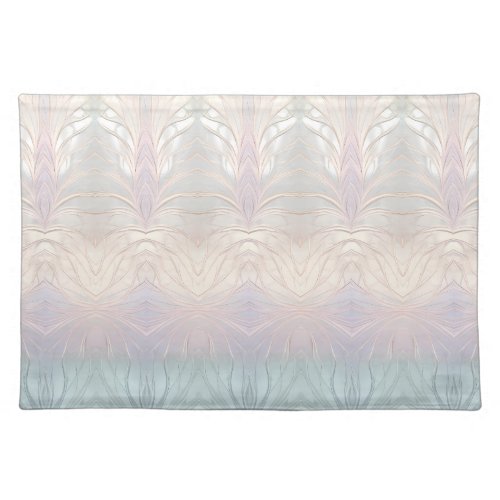 Modern Abstract Iridescent Cloth Placemat