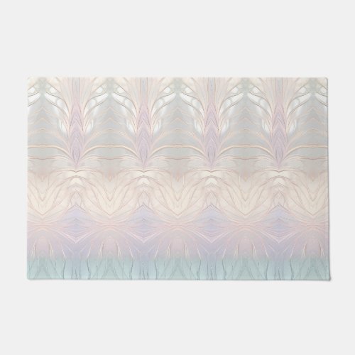 Modern Abstract Iridescent Doormat