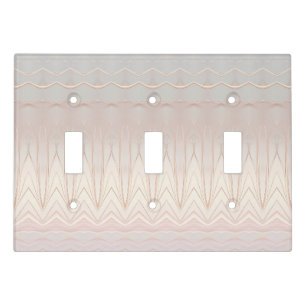 Modern Abstract Iridescent Light Switch Cover