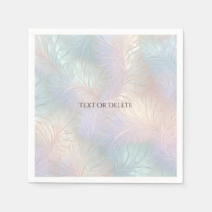 Modern Abstract Iridescent Napkins