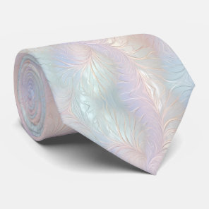 Modern Abstract Iridescent Neck Tie