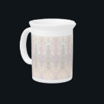 Modern Abstract Iridescent Porcelain Pitcher<br><div class="desc">Beautiful Modern Abstract Iridescent Porcelain Pitcher</div>