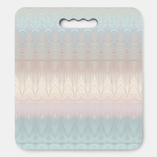 Modern Abstract Iridescent Stadium Seat Cushion