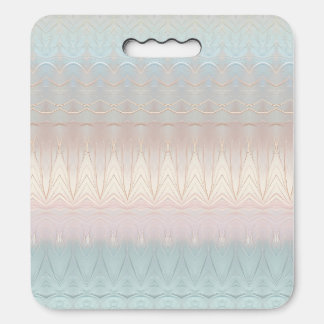 Modern Abstract Iridescent Stadium Seat Cushion