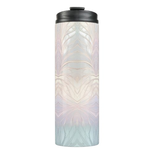 Modern Abstract Iridescent Thermal Tumbler