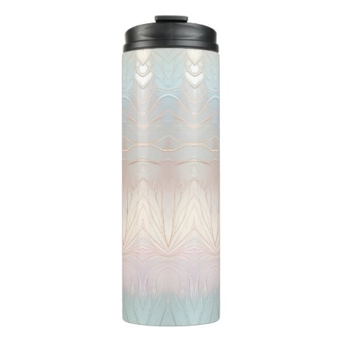 Modern Abstract Iridescent Thermal Tumbler