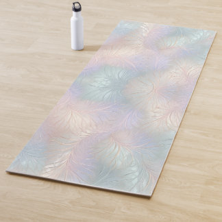 Modern Abstract Iridescent Yoga Mat