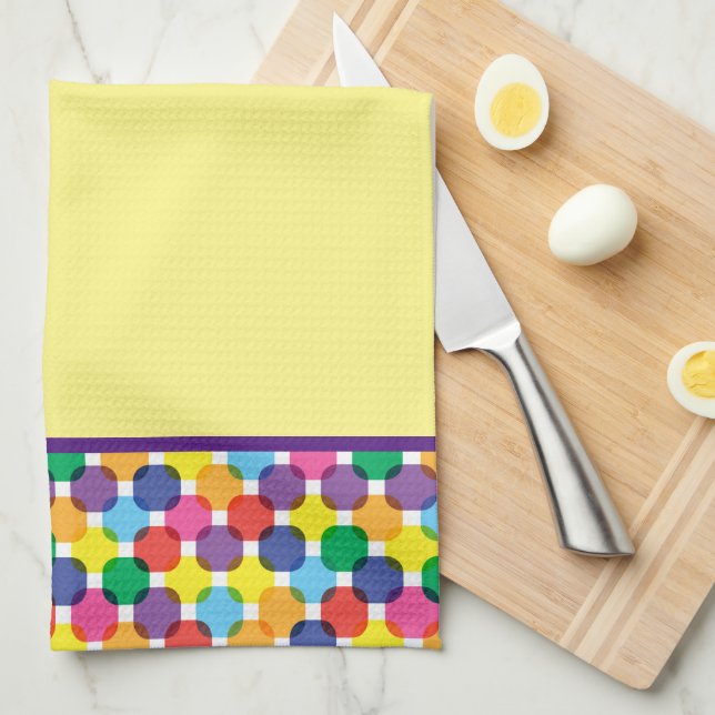 Modern Abstract Kitchen Towel (Quarter Fold)
