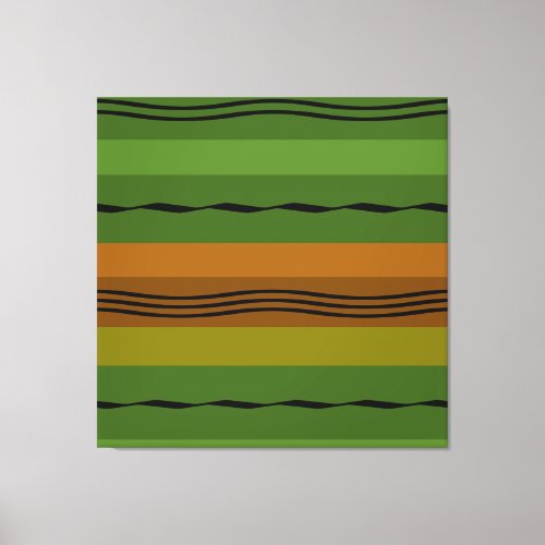 modern abstract line pattern canvas print