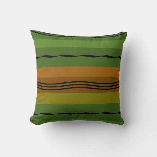 modern abstract line pattern throw pillow