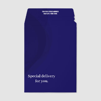 Modern Abstract Lucky Point Background Envelope Mailers