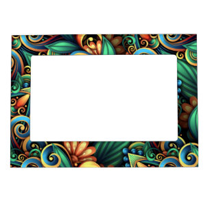 Modern Abstract Magnetic Frame