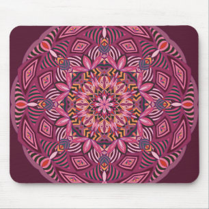 Modern Abstract Mandala Mouse Pad