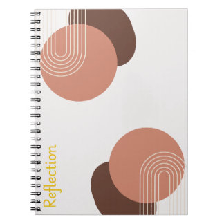 Modern Abstract Minimalist Notebook
