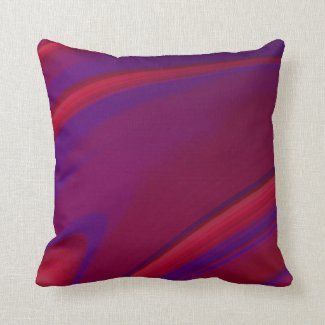 Modern Abstract Minimalist Red Purple Swirl