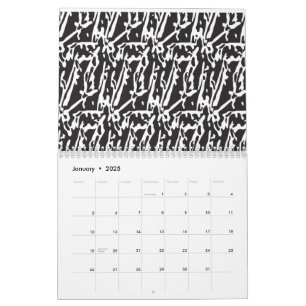 Modern Abstract Minimalist Wall Calendar