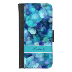 Modern Abstract Monogram Deisgn iPhone 8/7 Wallet Case