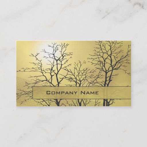 Customizable Modern Abstract Nature Business Card