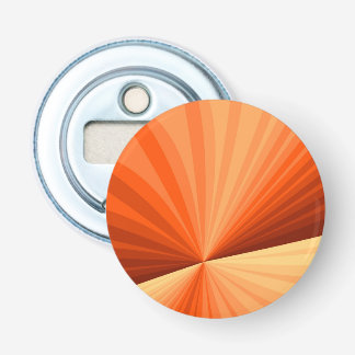 Modern Abstract Orange Red Vanilla Graphic Fractal Bottle Opener