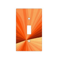 Modern Abstract Orange Red Vanilla Graphic Fractal