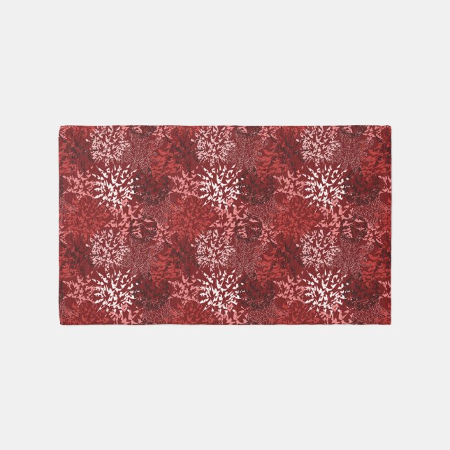 Modern Abstract Outdoor Rug (Front)
