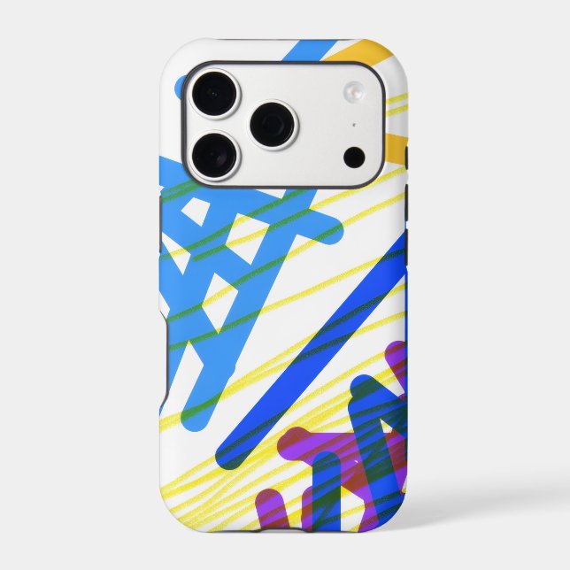 Modern Abstract Paint Splash  Case-Mate iPhone Case (Back)