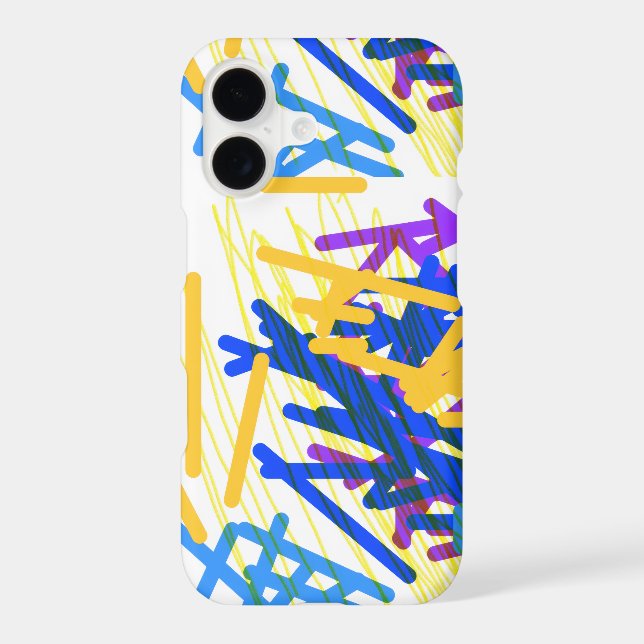 Modern Abstract Paint Splash  Case-Mate iPhone Case (Back)