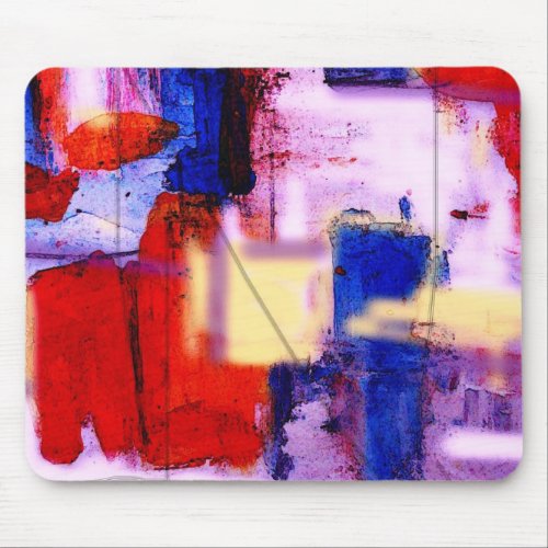 Modern Abstract Painting Art Print Mouse Pad