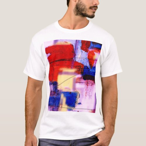 Modern Abstract Painting Art Print T_Shirt