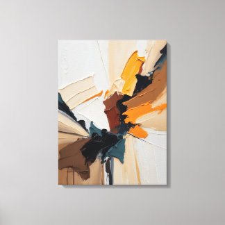 Modern Abstract Painting Canvas Print