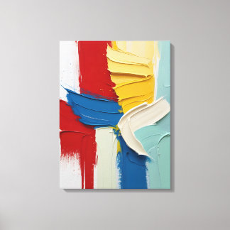 Modern Abstract Painting Canvas Print