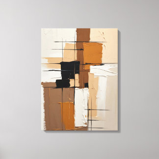 Modern Abstract Painting Canvas Print