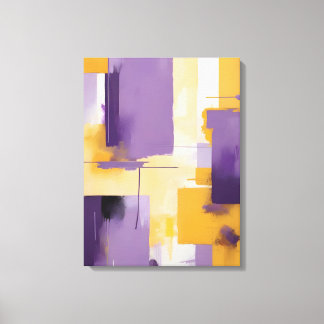 Modern Abstract Painting Canvas Print