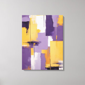 Modern Abstract Painting Canvas Print