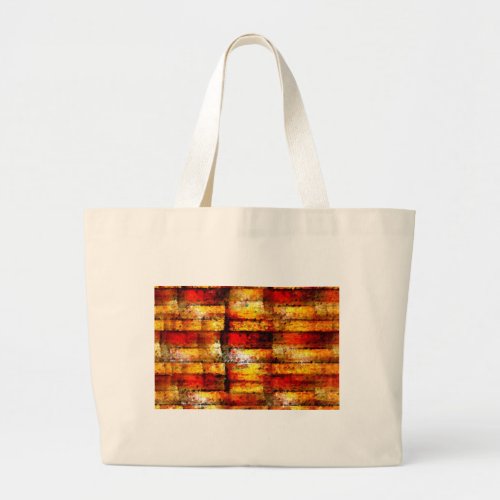 Modern Abstract Painting Large Tote Bag