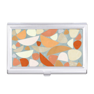Modern Abstract Pastel Business Card Case