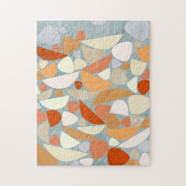 Modern Abstract Pastel Jigsaw Puzzle (Vertical)