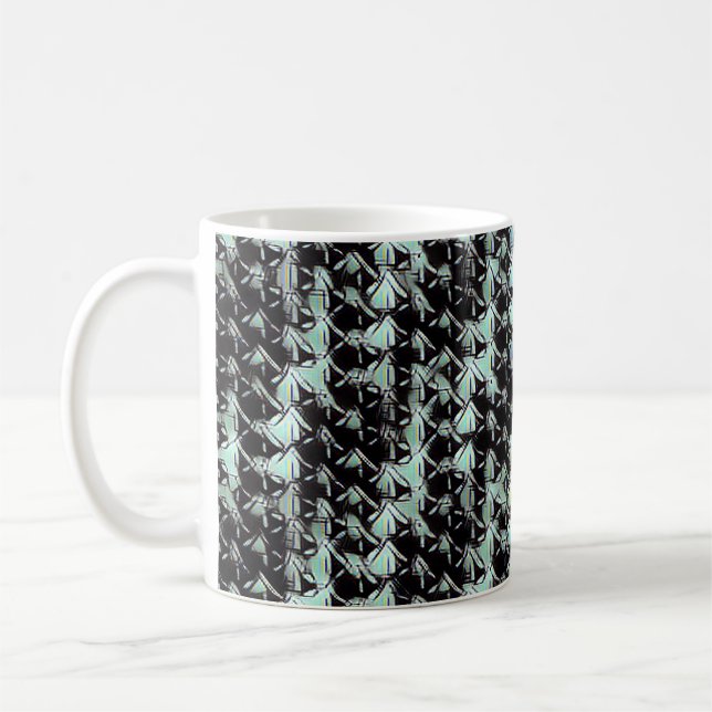 Modern abstract pattern 1187 - Coffee Mug (Left)