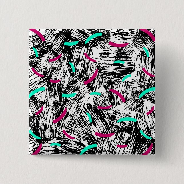 Modern Abstract pattern. Button (Front)
