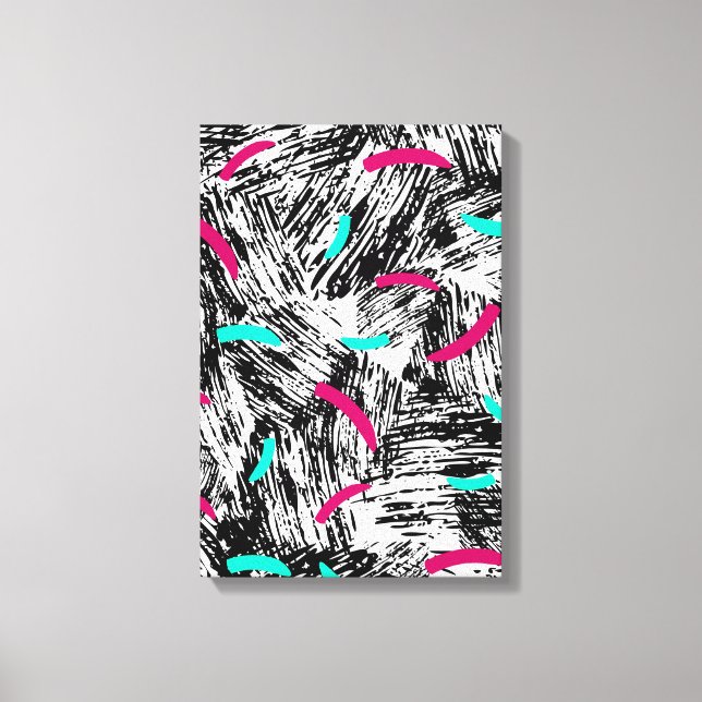 Modern Abstract pattern. Canvas Print (Front)