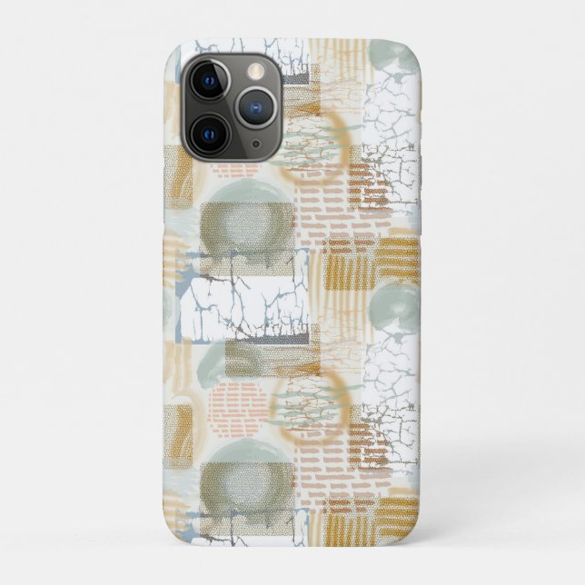 Modern Abstract Pattern Case-Mate iPhone Case (Back)