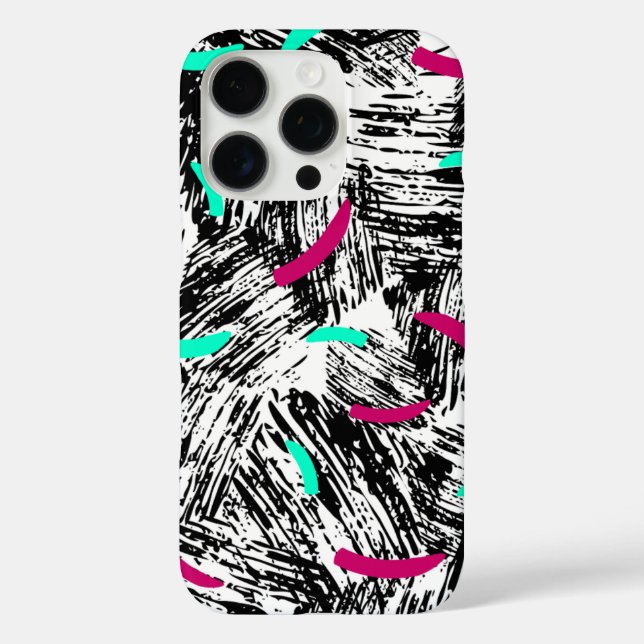 Modern Abstract pattern. Case-Mate iPhone Case (Back)