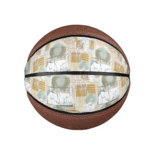 Modern Abstract Pattern Mini Basketball
