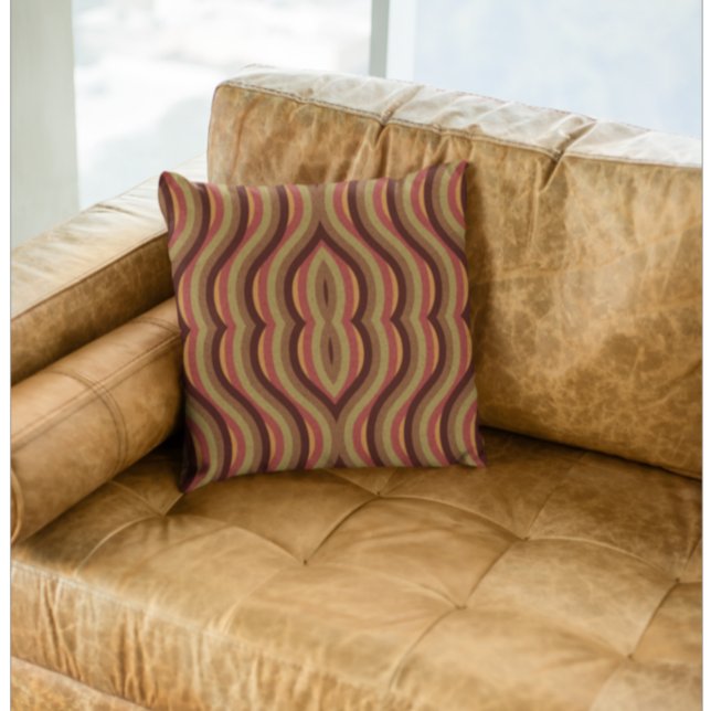 Modern Abstract Pattern Throw Pillow (Creator Uploaded)