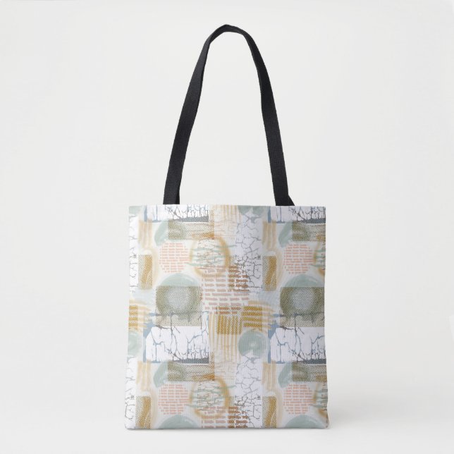 Modern Abstract Pattern Tote Bag (Front)
