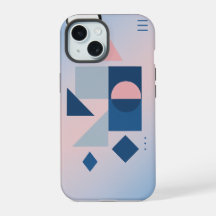 Modern Abstract Phone Case with Vibrant Colors