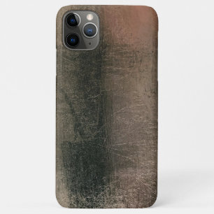 Modern Abstract Pink Black Gold Grunge iPhone 11 Pro Max Case