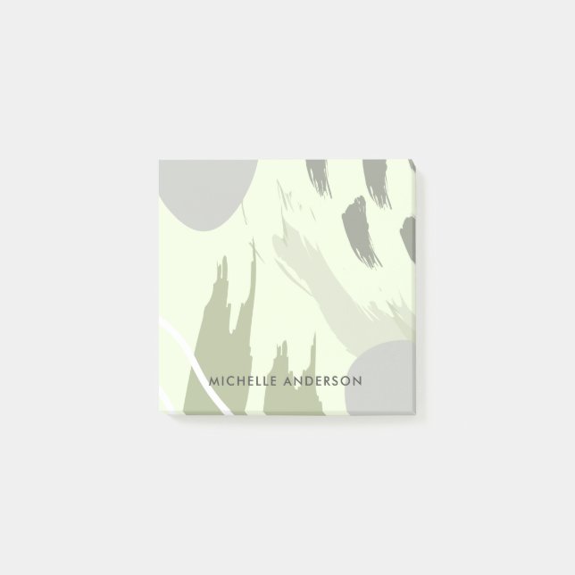 Modern Abstract Post-it Notes (Front)