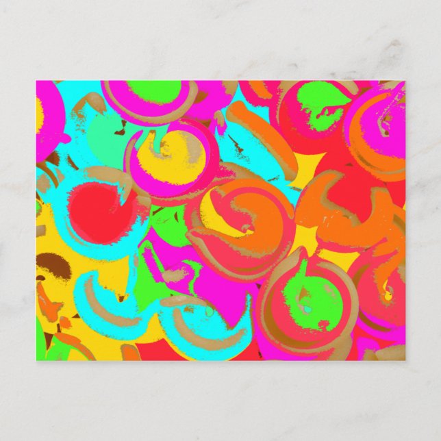 Modern Abstract Postcard (Front)