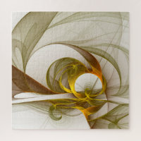 Modern Abstract Precious Metal Colors Fractal